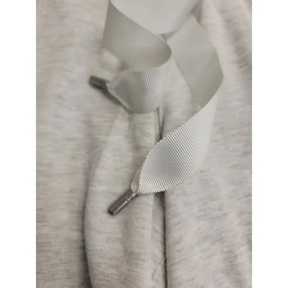 Lululemon Pants SZ 8 Seek Stillness Mid Rise Crop Heather Core Ultra Light Grey